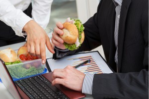 Skipping lunch is a health hazard for employees image
