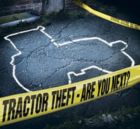 Theft of farm machinery increases
