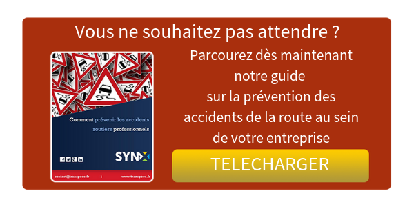 CTA eBook "Comment prévenir les accidents routiers professionnels ?" 