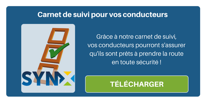 Notre carnet de suivi pour que vos conducteurs s'assurent d'être parés à prendre le volant !