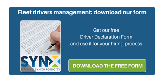 Driver declaration form - free download