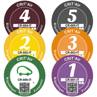 Delayed delivery of Crit'Air emissions stickers fret drivers to France