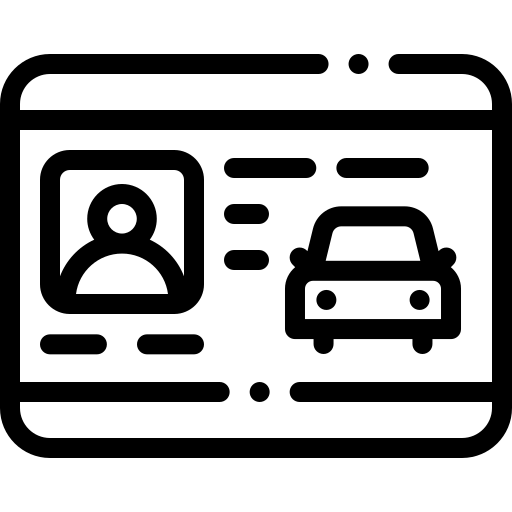 Driver License Icon