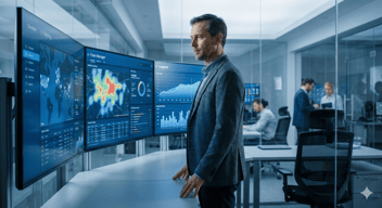 Photographie d'un gestionnaire de flotte moderne 