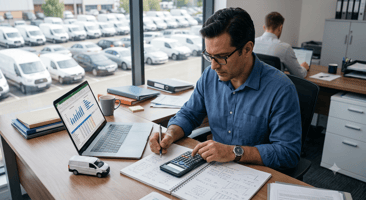 quel qu'un entrain de calculer le tco de ca flotte de vehicule