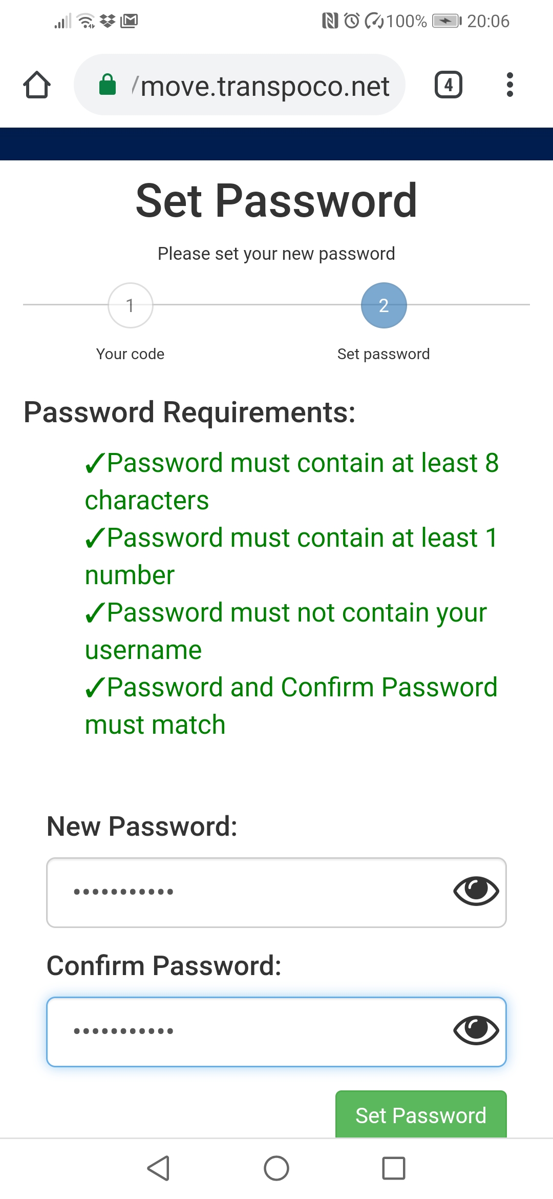 forgot master password remembear