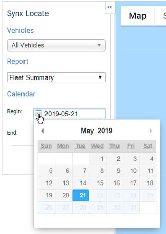 Report Generator - select dates