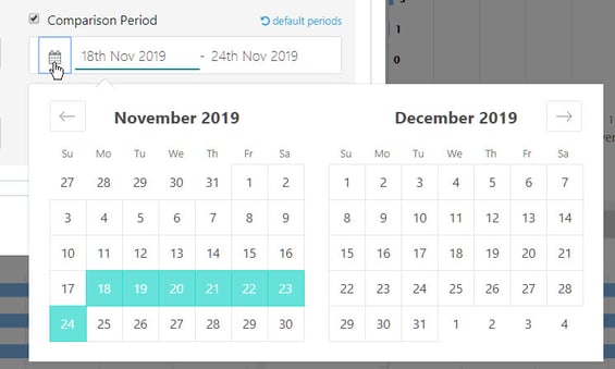 Comparison Calendars