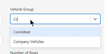 Vehicle group search