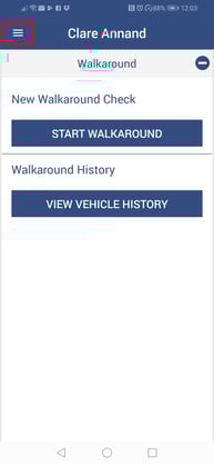 Menu button