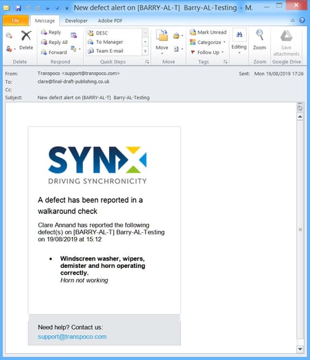 Email notification2