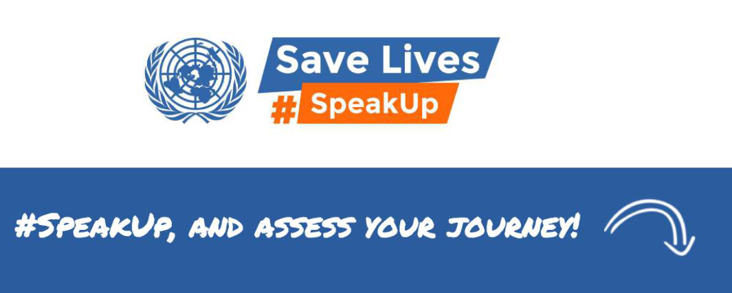 Road Safety Week 2019 speakup is the hashtag of the 5th edition
