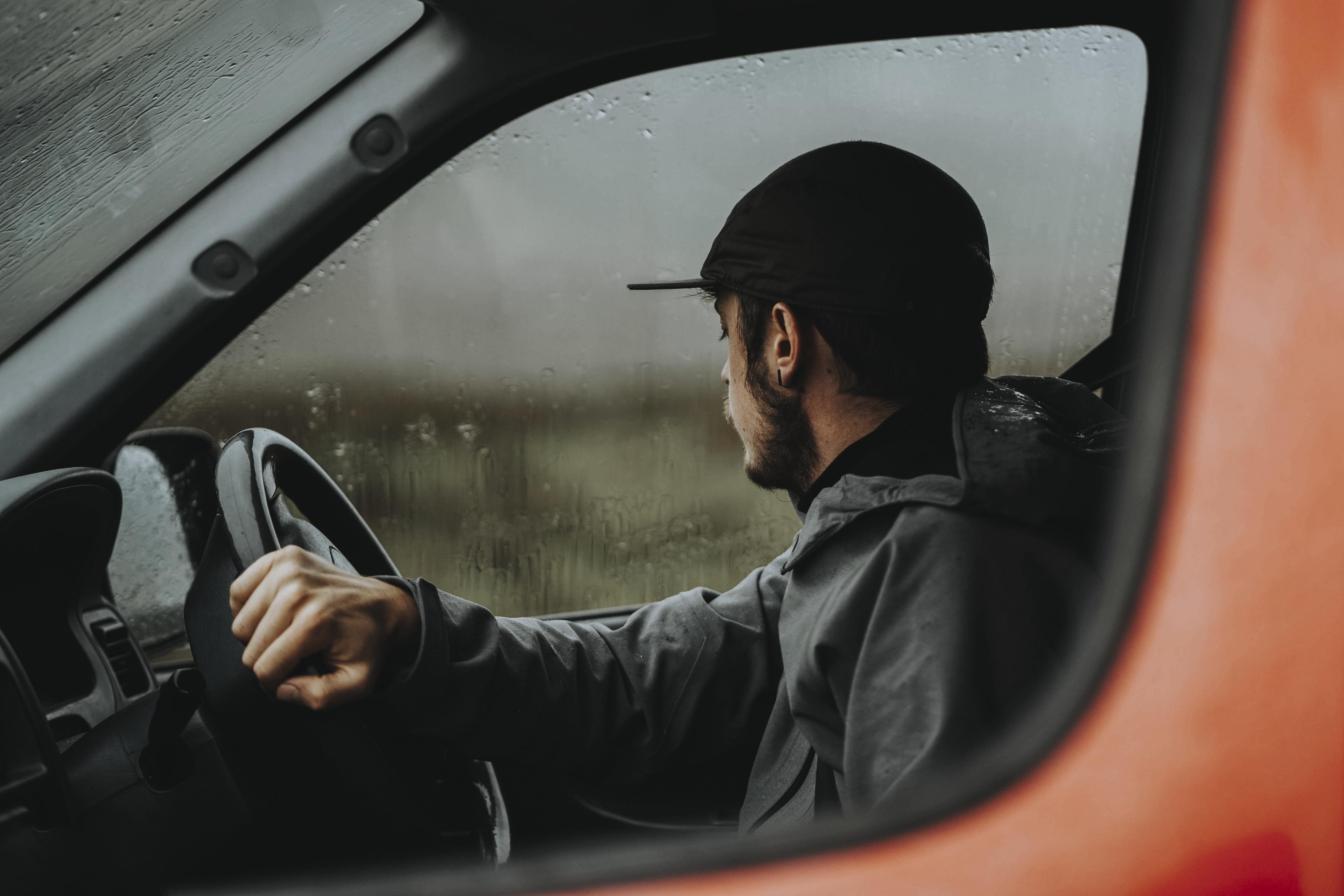 Driving while raining