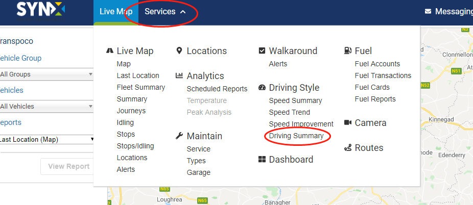 Driving Summary